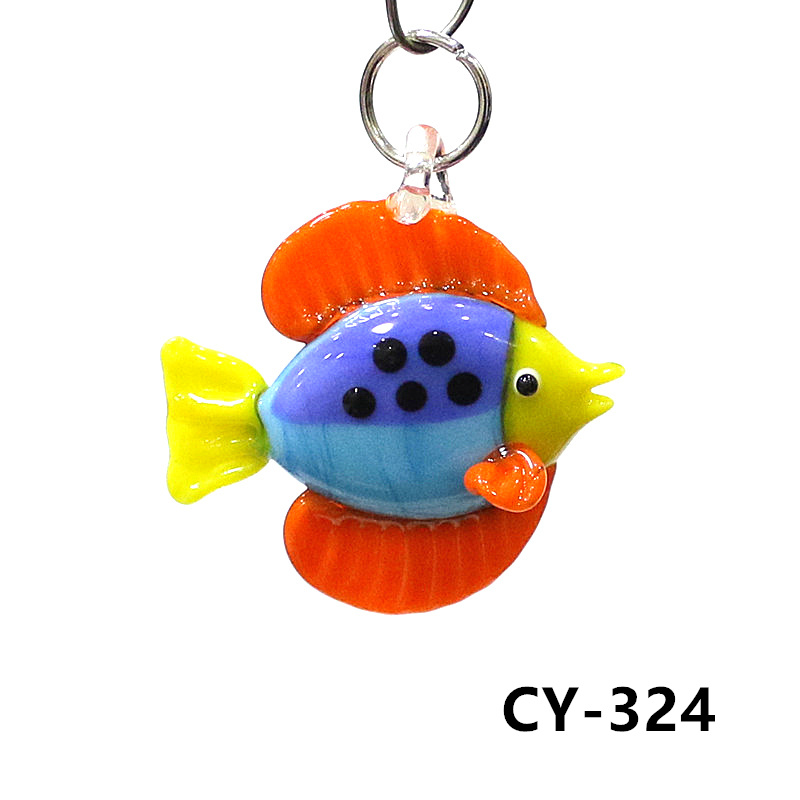 다채로운 미니어처 유리 물고기 인형 펜던트 귀여운 해양 - Marine Aquarium Orp 리뷰 및 가격