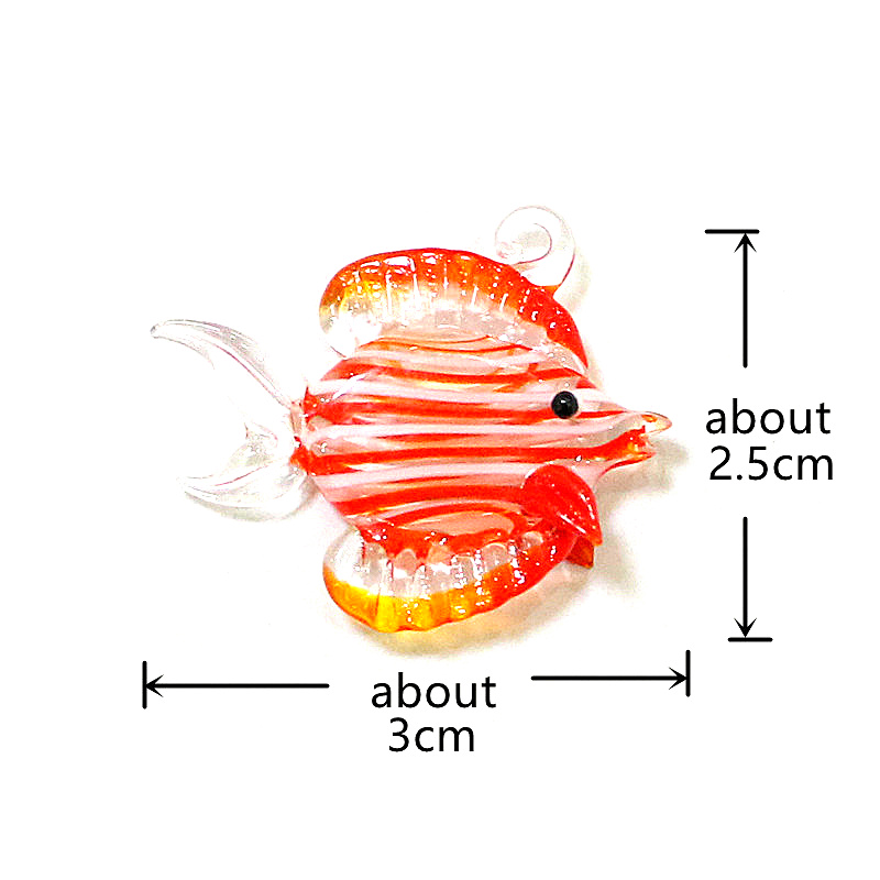 손으로 만든 열대어 미니어처 유리 펜던트 수족관 장식  - Aquarium Marine 리뷰 및 가격