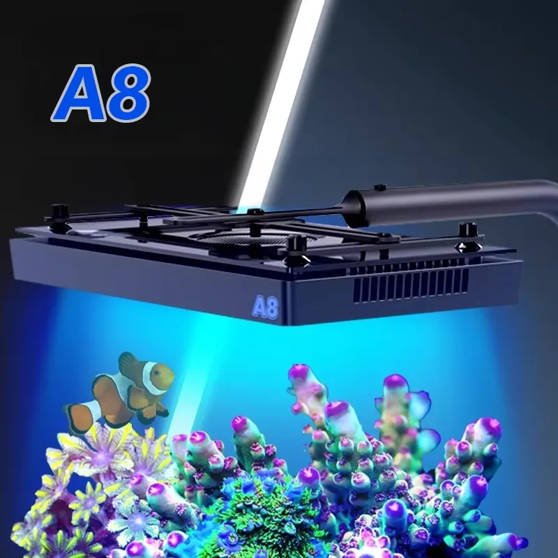 A8SE II Max 블루 240W WiFi 앱 프로그 - Aquarium Marine 리뷰 및 가격